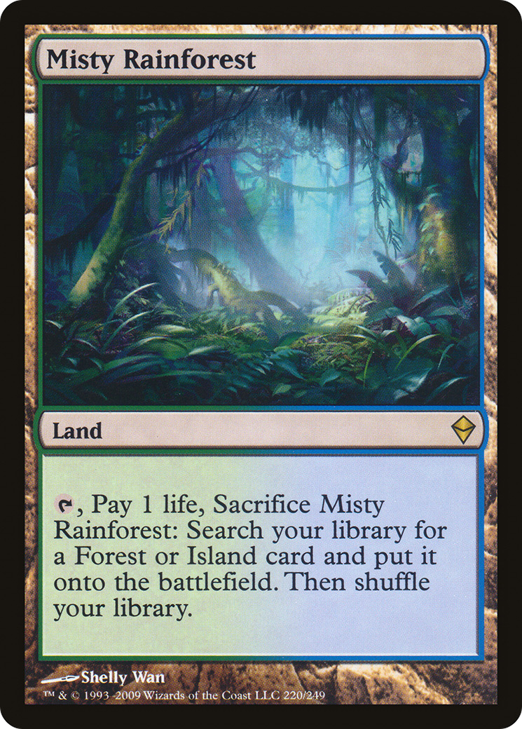 Zendikar - (ZEN-220) - Misty Rainforest
