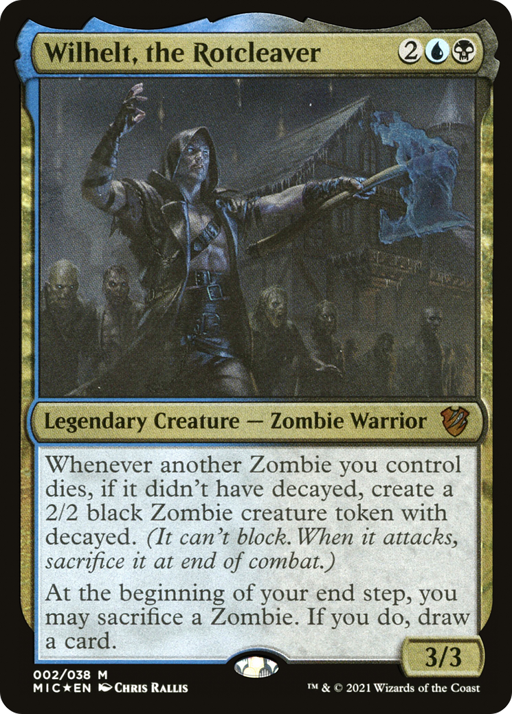 Midnight Hunt Commander - (MIC-002) - Wilhelt, the Rotcleaver Foil