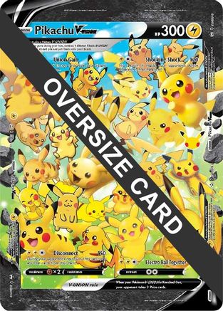 Jumbo Cards  Pikachu V-UNION  - Holofoil - Promo
