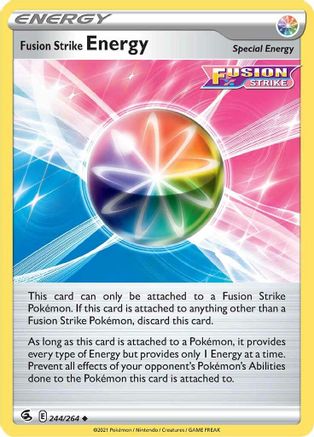SWSH08 Fusion Strike  244/264 Fusion Strike Energy  - Uncommon
