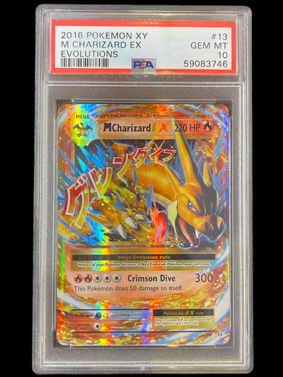 XY  Evolutions  013/108 PSA10 #59083746 M Charizard EX  - Holofoil - Ultra Rare