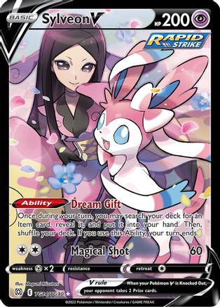 SWSH09 Brilliant Stars Trainer Gallery  TG14/TG30 Sylveon V  - Holofoil - Ultra Rare