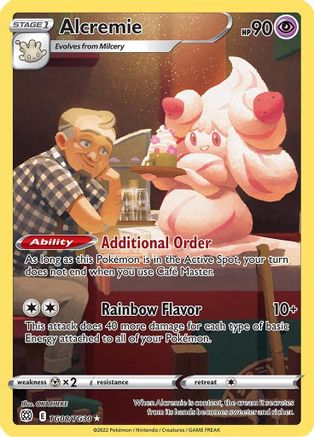 SWSH09 Brilliant Stars Trainer Gallery  TG08/TG30 Alcremie  - Holofoil - Ultra Rare