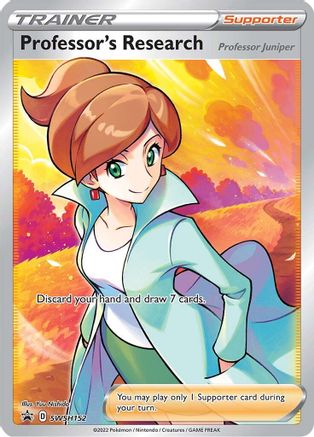 SWSH Sword & Shield Promo Cards  SWSH152 Professor's Research  - Holofoil - Promo