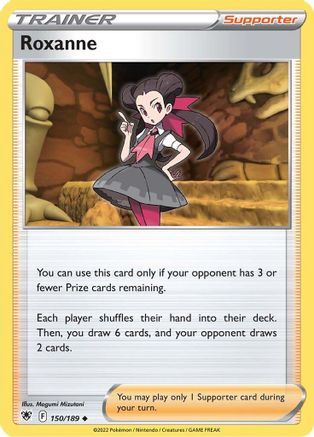 SWSH10 Astral Radiance  150/189 Roxanne  - Reverse Holofoil - Uncommon