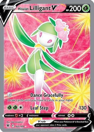 SWSH10 Astral Radiance  162/189 Hisuian Lilligant V (Full Art)  - Holofoil - Ultra Rare