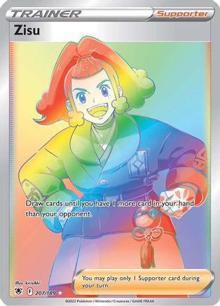 SWSH10 Astral Radiance  207/189 Zisu (Secret)  - Holofoil - Secret Rare