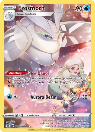 SWSH10 Astral Radiance Trainer Gallery  TG04/TG30 Frosmoth  - Holofoil - Ultra Rare