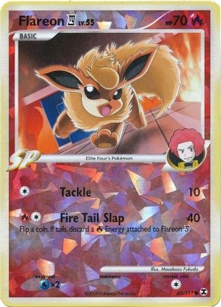 Miscellaneous Cards & Products  060/111 Flareon E4  - Reverse Holofoil - Promo
