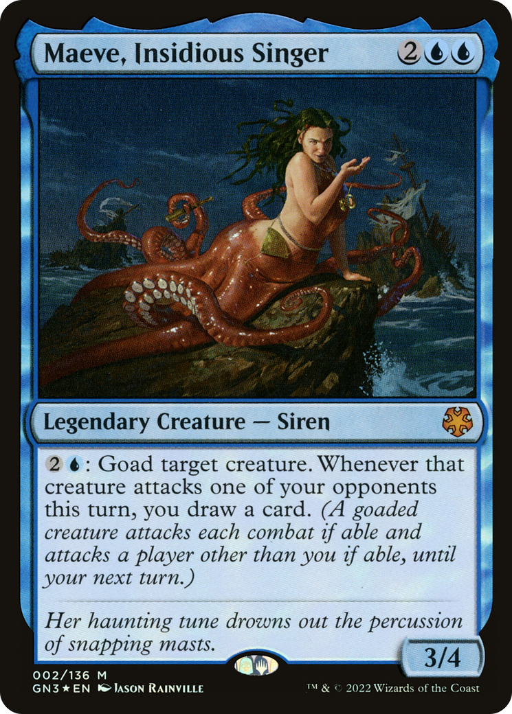 Game Night: Free-for-All - (GN3-002) - Maeve, Insidious Singer Foil