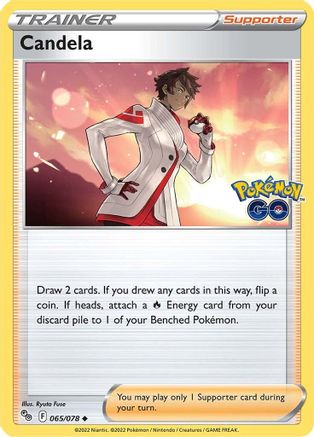 Pokemon GO  065/078 Candela  - Uncommon