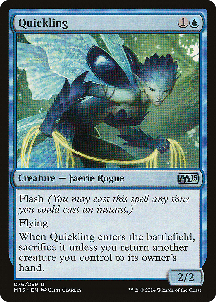 Magic 2015 - (M15-076) - Quickling Foil