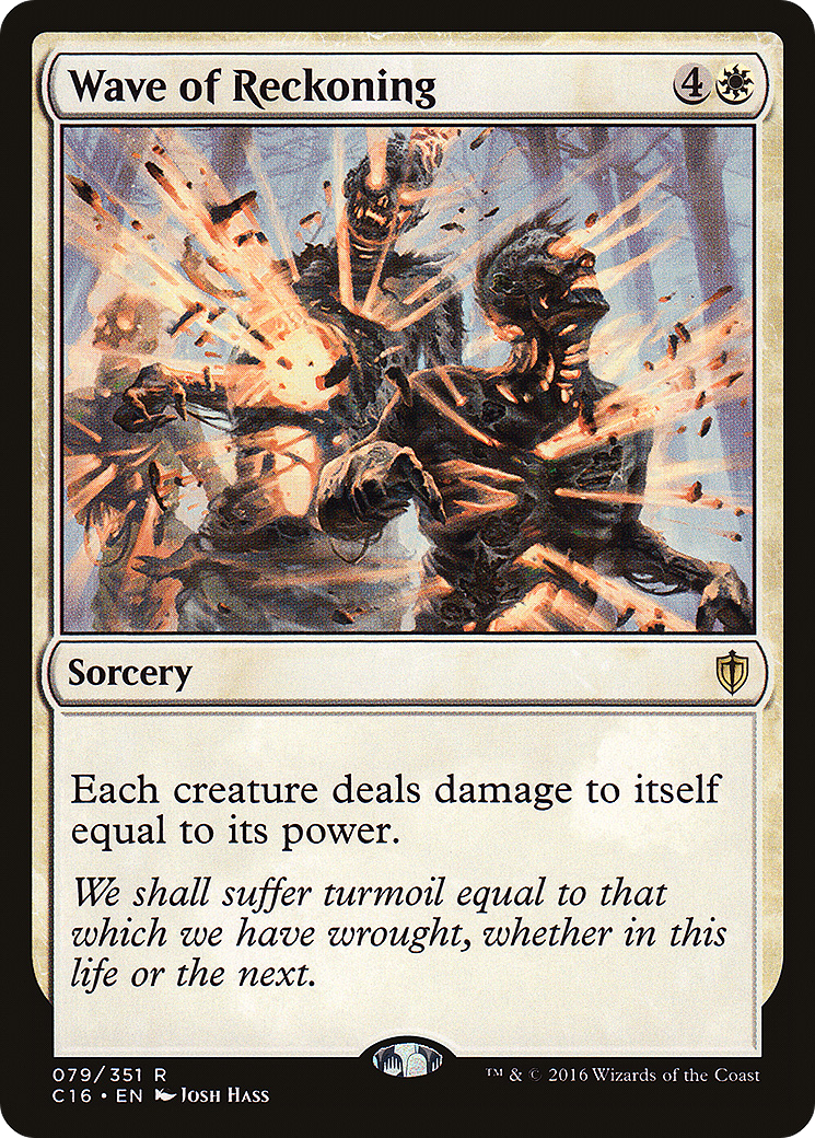 Commander 2016 - (C16-079) - Wave of Reckoning