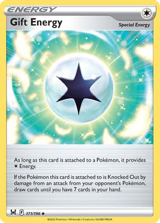 SWSH11 Lost Origin  171/196 Gift Energy  - Reverse Holofoil - Uncommon