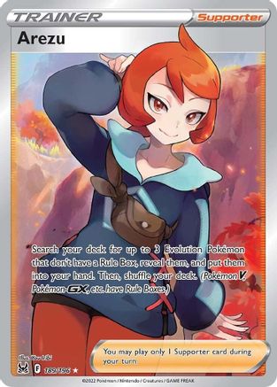 SWSH11 Lost Origin  189/196 Arezu (Full Art)  - Holofoil - Ultra Rare