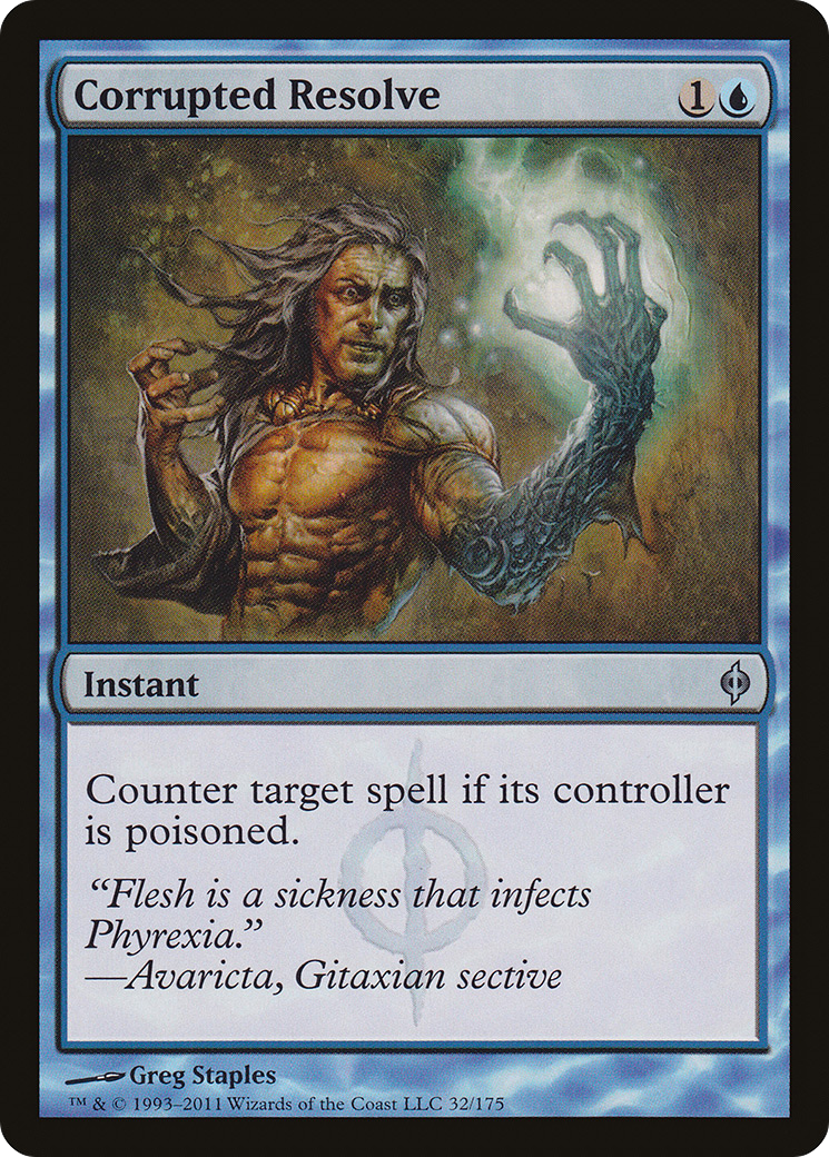 New Phyrexia - (NPH-032) - Corrupted Resolve