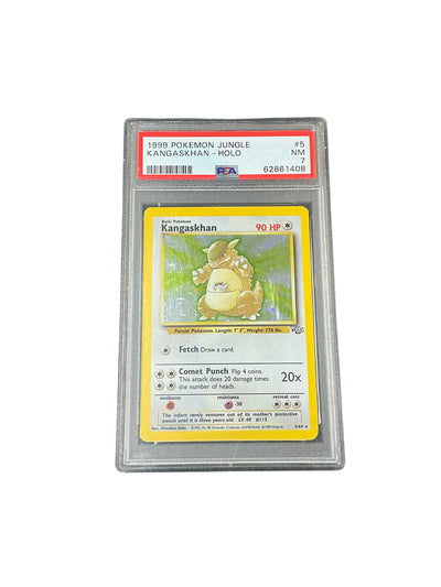 Jungle  005/64 PSA7 #62861408 Kangaskhan (5)  - Unlimited Holofoil - Holo Rare