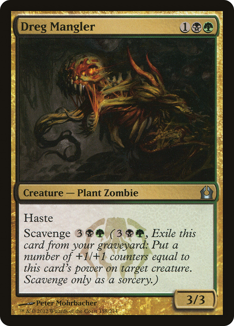 Return to Ravnica - (RTR-158) - Dreg Mangler Foil