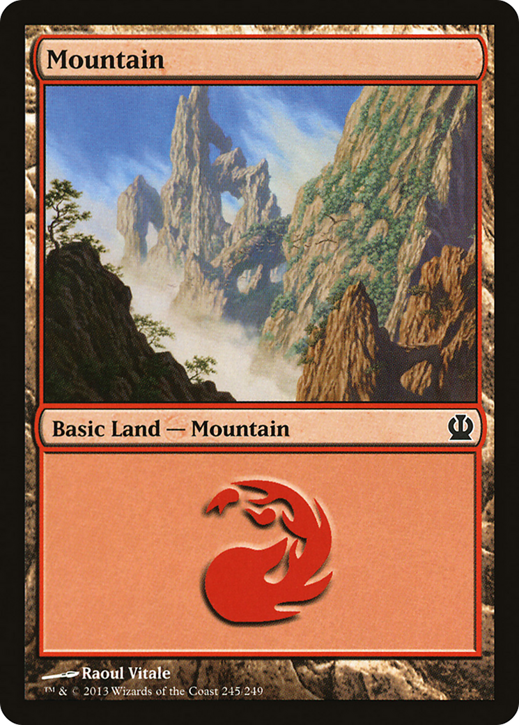 Theros - (THS-245) - Mountain (245)
