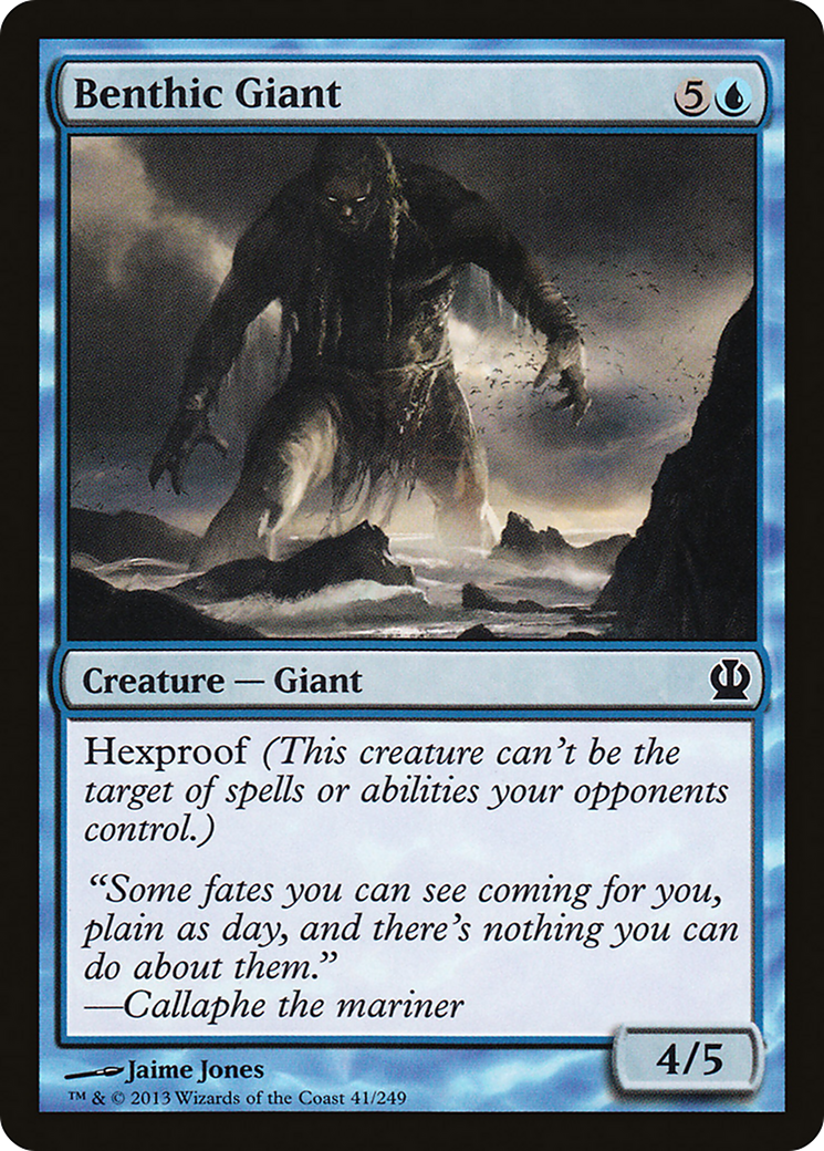 Theros - (THS-041) - Benthic Giant Foil