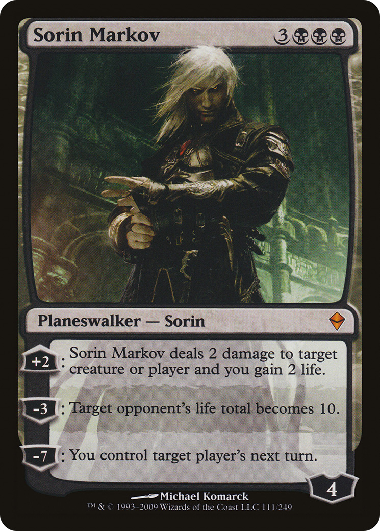 Zendikar - (ZEN-111) - Sorin Markov Foil