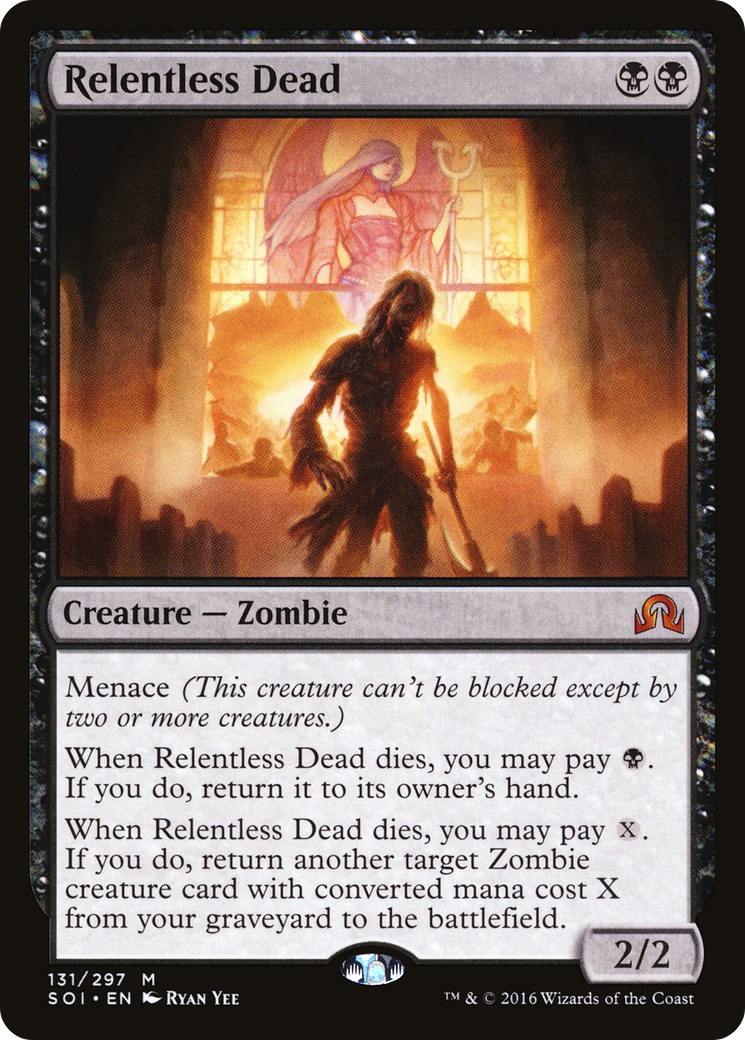Shadows over Innistrad - (SOI-131) - Relentless Dead Foil