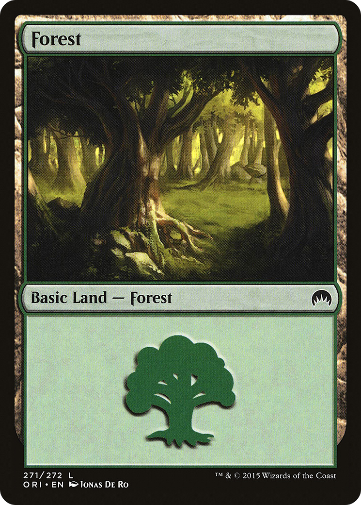 Magic Origins - (ORI-271) - Forest (271) Foil