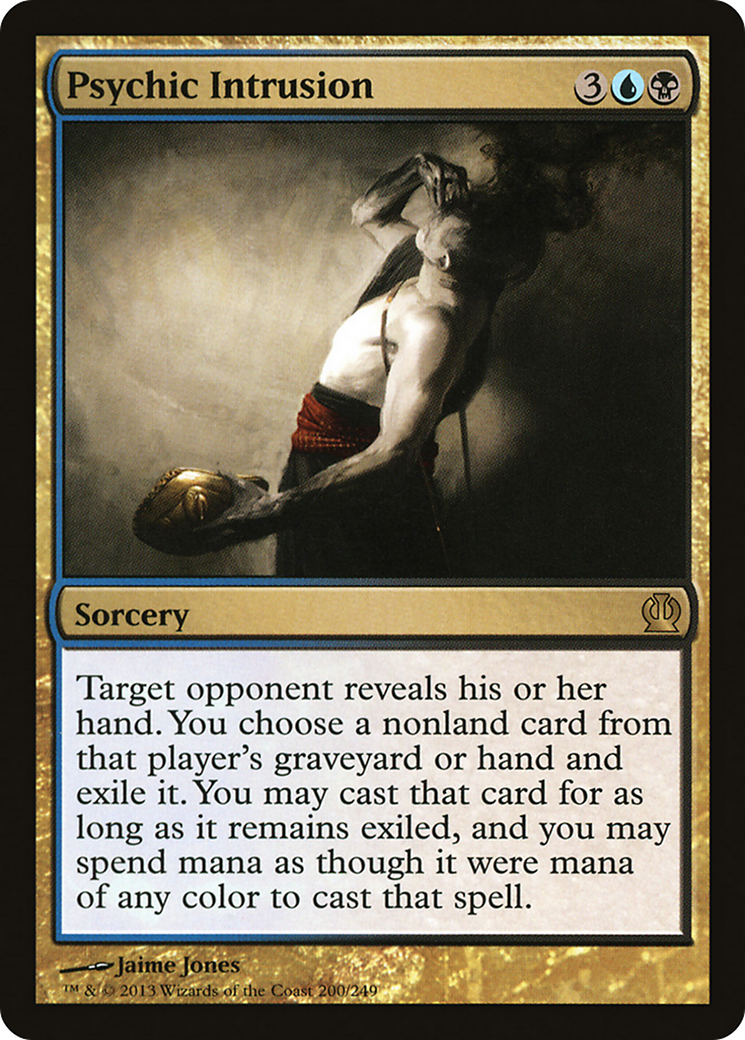 Theros - (THS-200) - Psychic Intrusion Foil