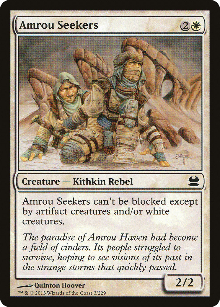Modern Masters - (MMA-003) - Amrou Seekers Foil
