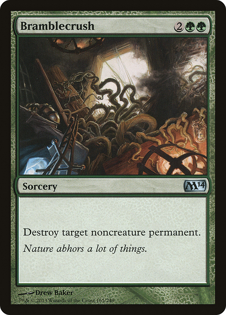 Magic 2014 - (M14-165) - Bramblecrush Foil