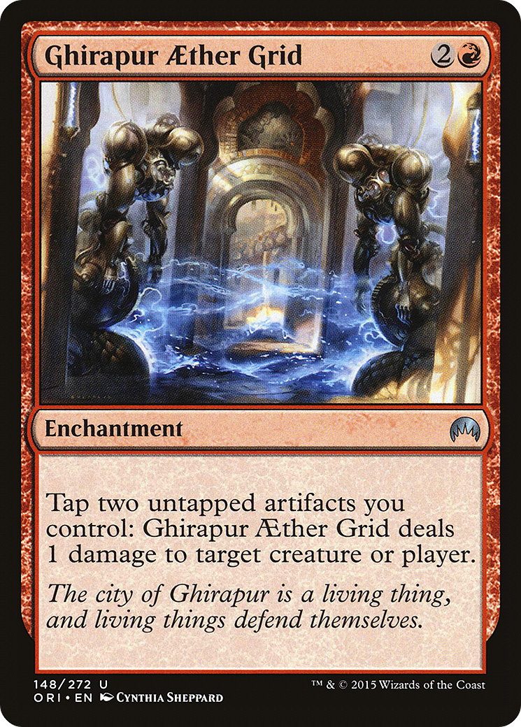 Magic Origins - (ORI-148) - Ghirapur Aether Grid