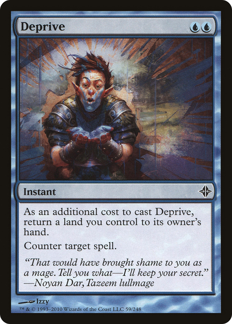 Rise of the Eldrazi - (ROE-059) - Deprive Foil