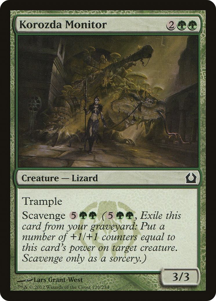 Return to Ravnica - (RTR-129) - Korozda Monitor
