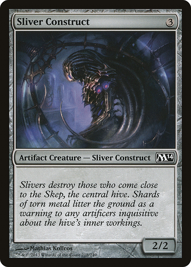 Magic 2014 - (M14-218) - Sliver Construct