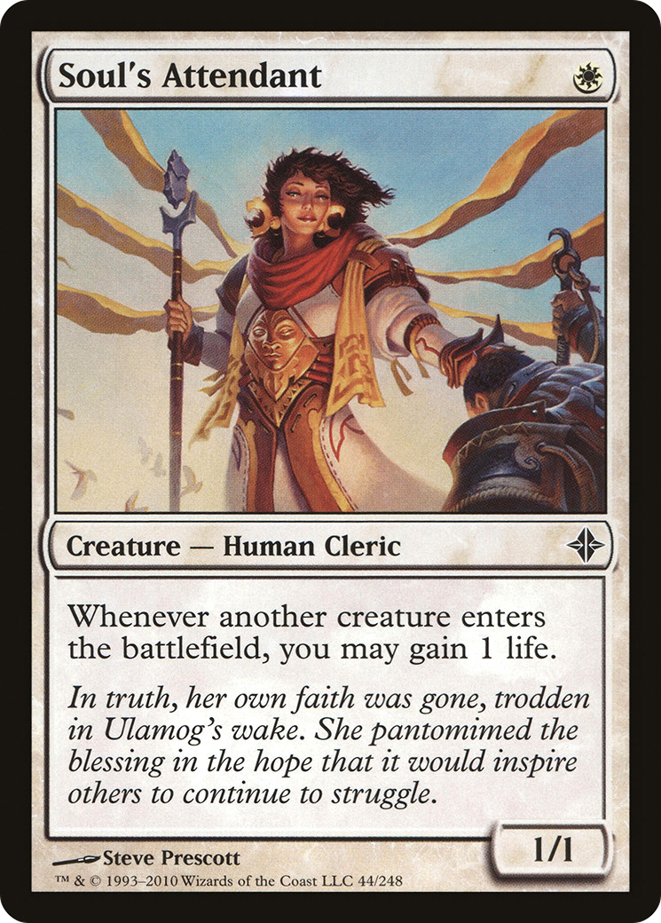 Rise of the Eldrazi - (ROE-044) - Soul's Attendant