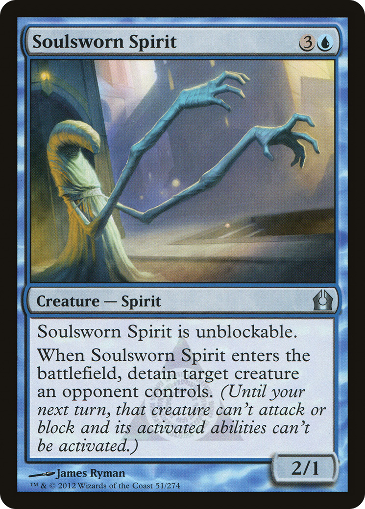 Return to Ravnica - (RTR-051) - Soulsworn Spirit Foil
