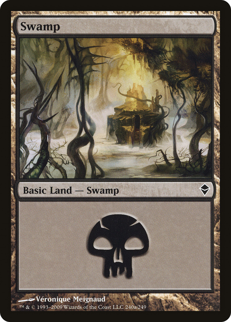 Zendikar - (ZEN-240A) - Swamp (240a)