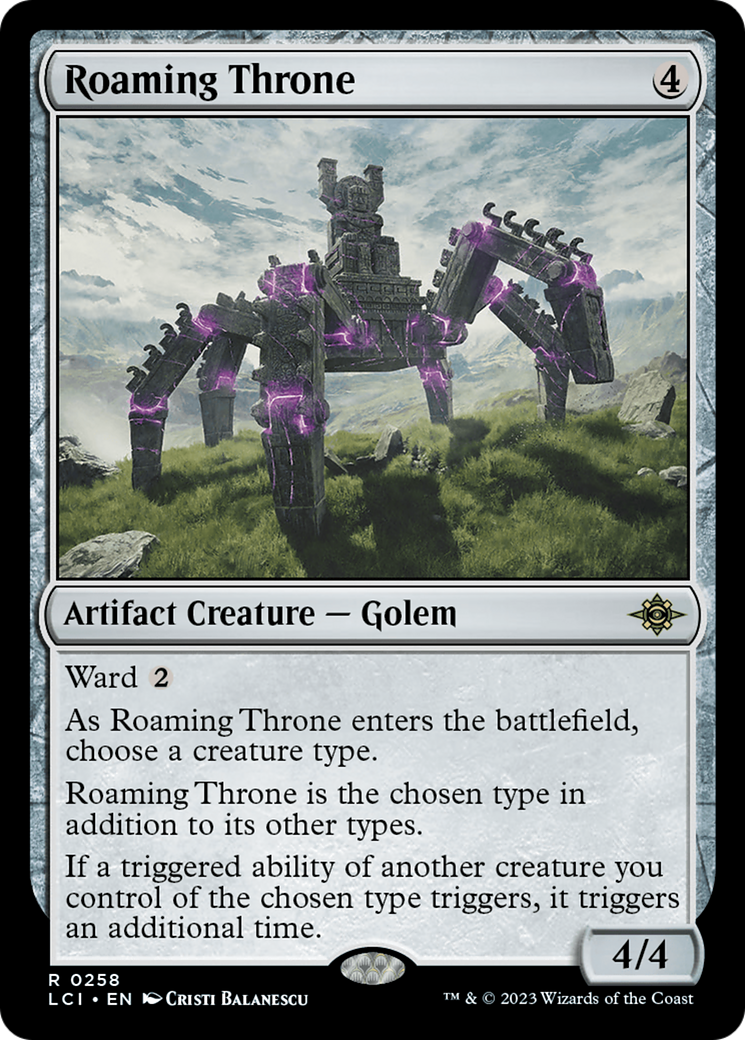 The Lost Caverns of Ixalan - (LCI-258) - Roaming Throne