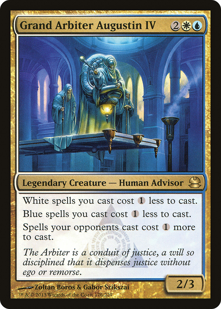 Modern Masters - (MMA-176) - Grand Arbiter Augustin IV Foil