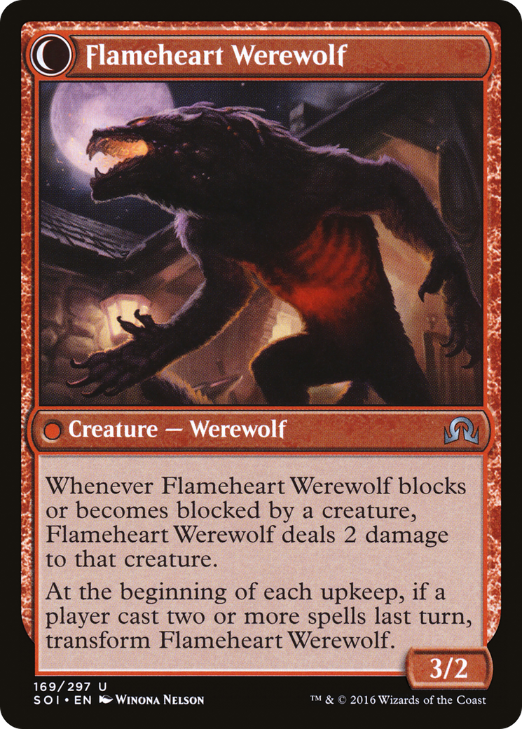 Shadows over Innistrad - (SOI-169) - Kessig Forgemaster: (Double Faced Transform)