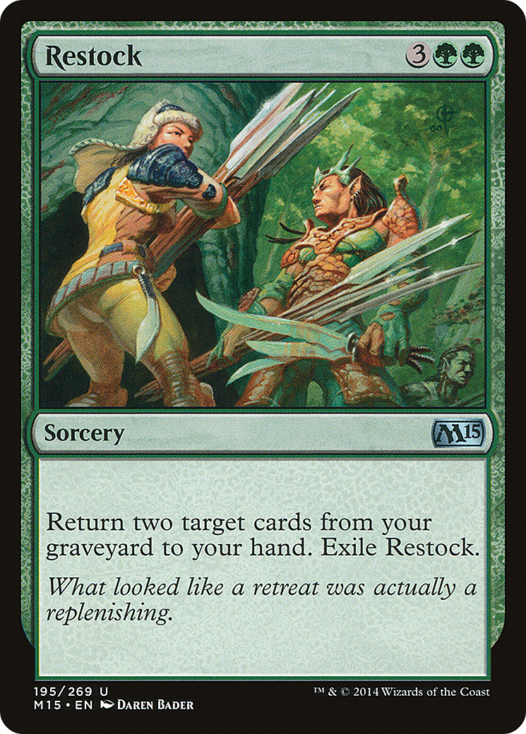Magic 2015 - (M15-195) - Restock Foil