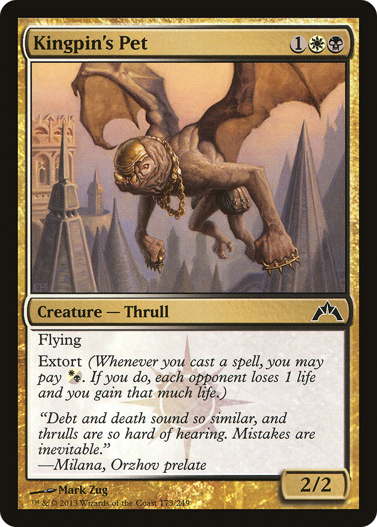Gatecrash - (GTC-173) - Kingpin's Pet