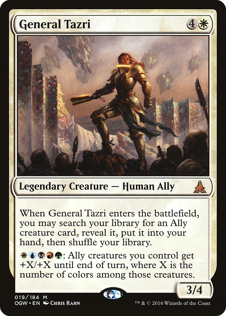 Oath of the Gatewatch - (OGW-019) - General Tazri Foil