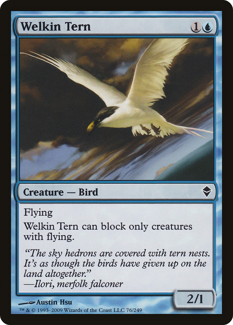 Zendikar - (ZEN-076) - Welkin Tern Foil