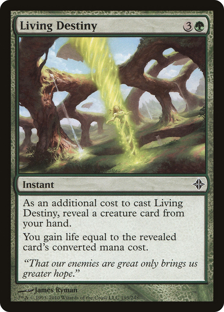 Rise of the Eldrazi - (ROE-195) - Living Destiny Foil