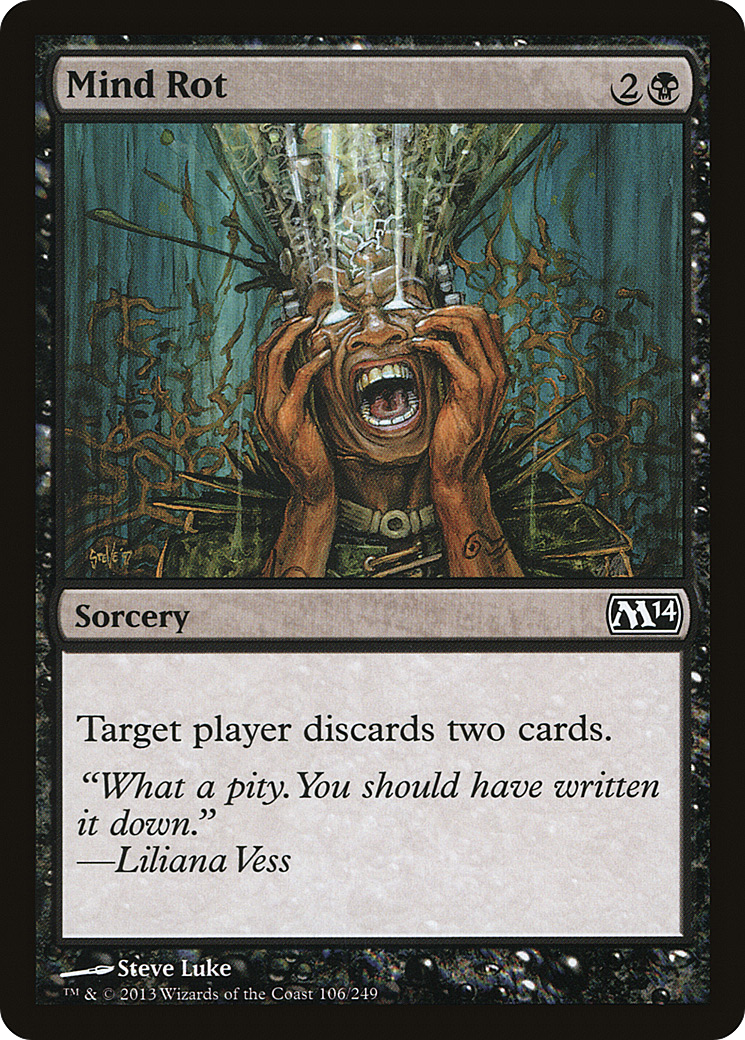 Magic 2014 - (M14-106) - Mind Rot