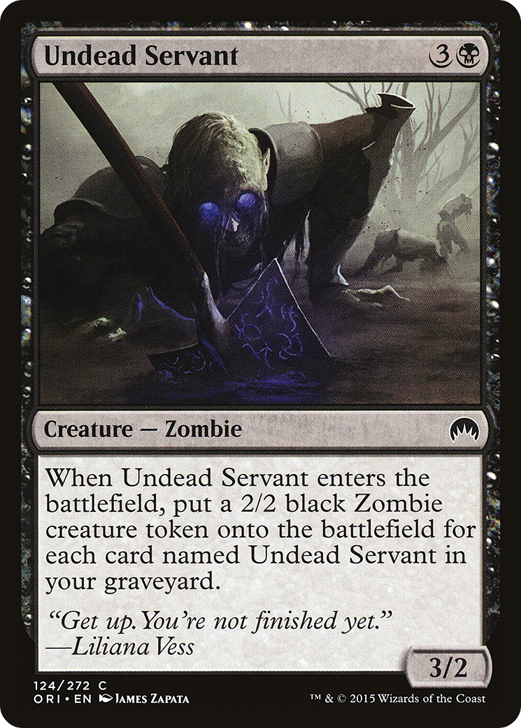 Magic Origins - (ORI-124) - Undead Servant