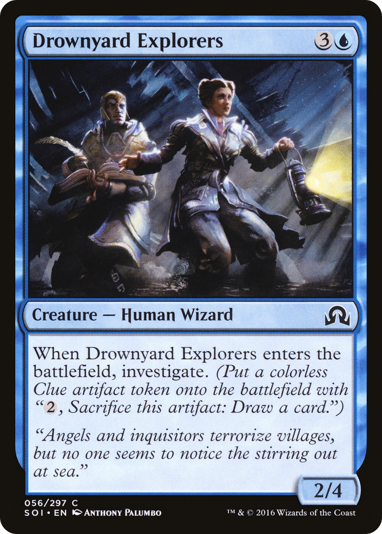 Shadows over Innistrad - (SOI-056) - Drownyard Explorers Foil