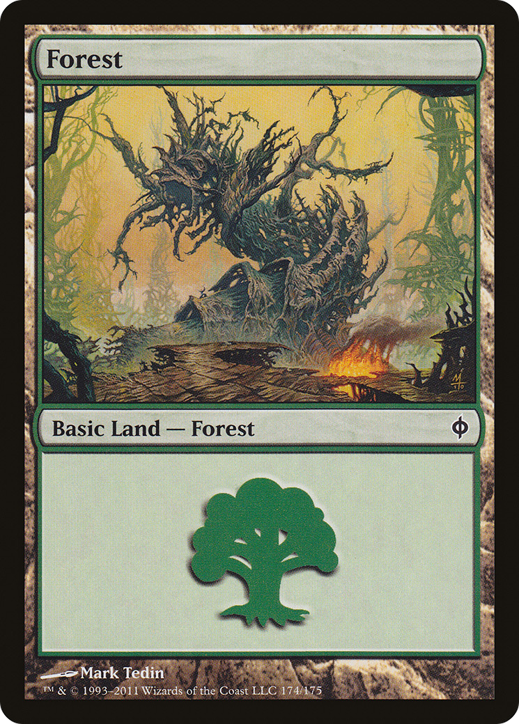 New Phyrexia - (NPH-174) - Forest (174)