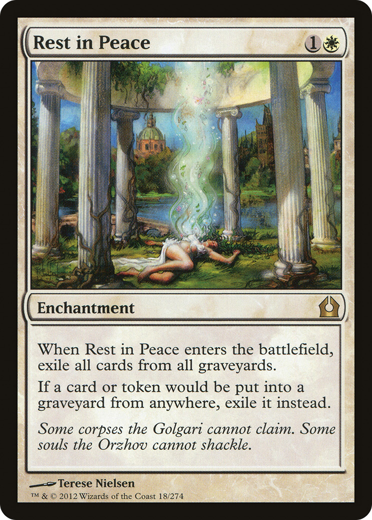 Return to Ravnica - (RTR-018) - Rest in Peace Foil